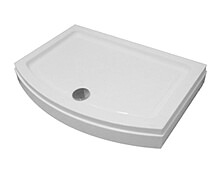 Bowed Shower Tray