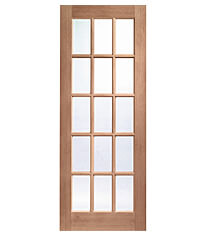 Oak Hardwood Glazed Doors