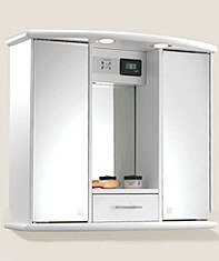 White Bathroom Cabinets