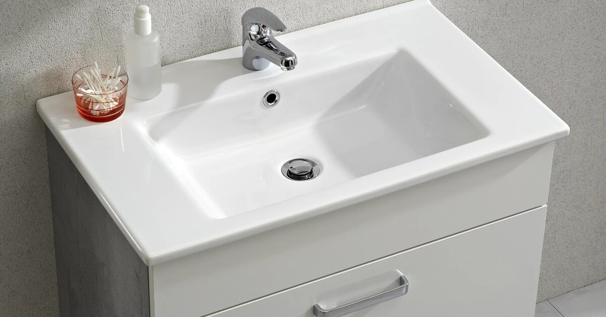 Inset Basins For Vanity Units Qs Supplies, Inset Bathroom Basins Uk