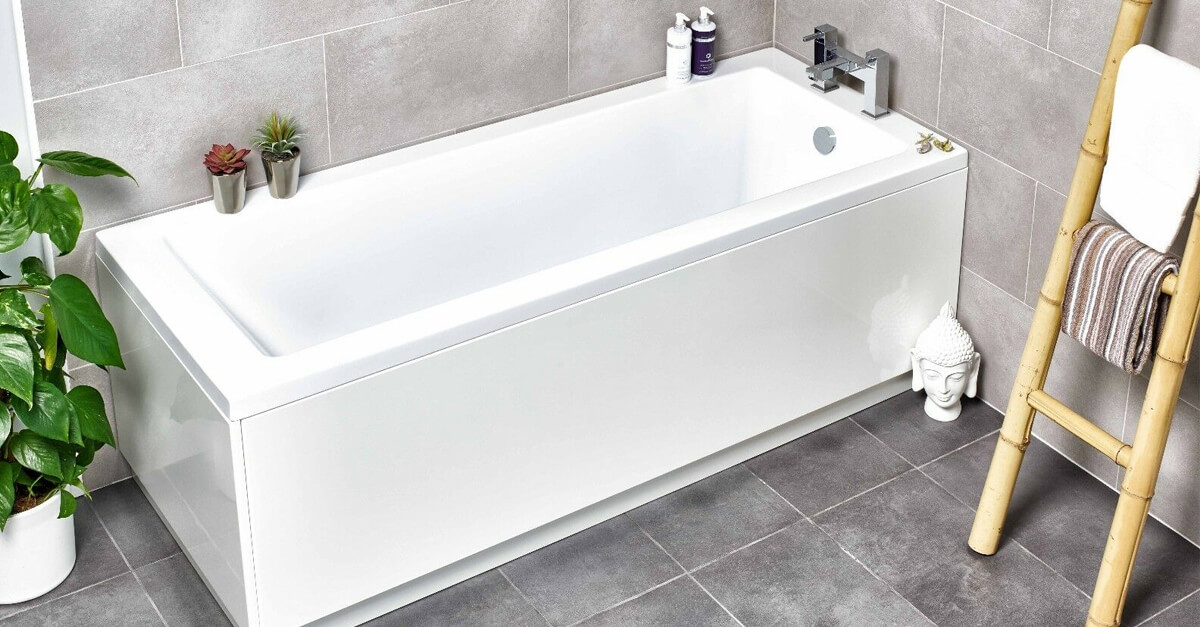 Straight Baths Acrylic Standard Baths Sizes Available