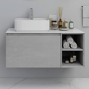 Open Shelf Vanity Units