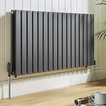 Flat Anthracite Radiators