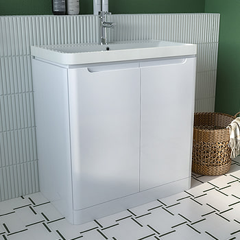 White Vanity Units