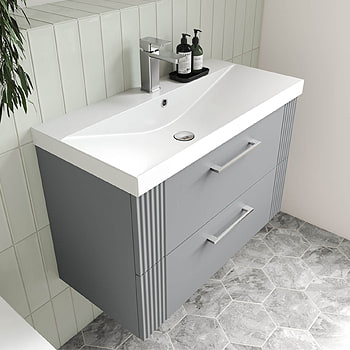 Grey Vanity Units