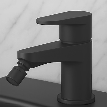 Black Bidet Taps