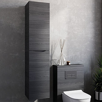Black Bathroom Cabinets