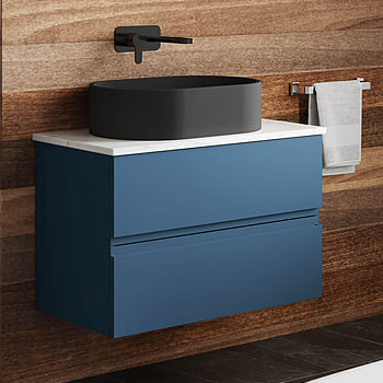 Blue Vanity Units