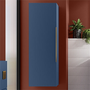 Blue Bathroom Cabinets