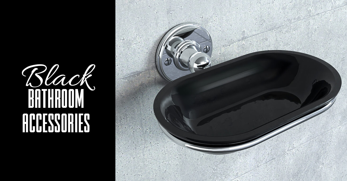 Black Bathroom Accessories QS Supplies