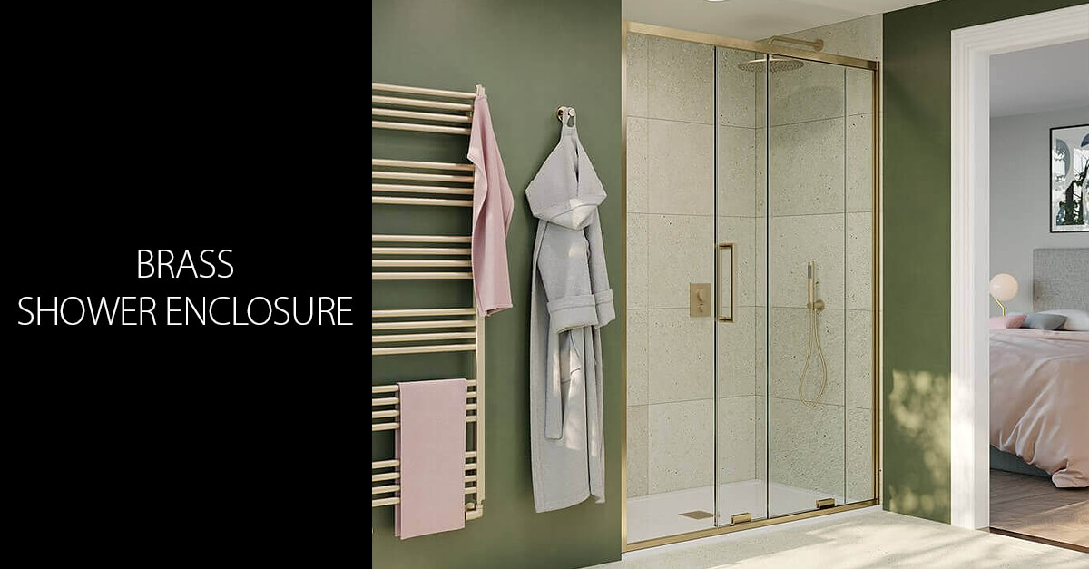 Gold & Brass Shower Enclosures QS Supplies
