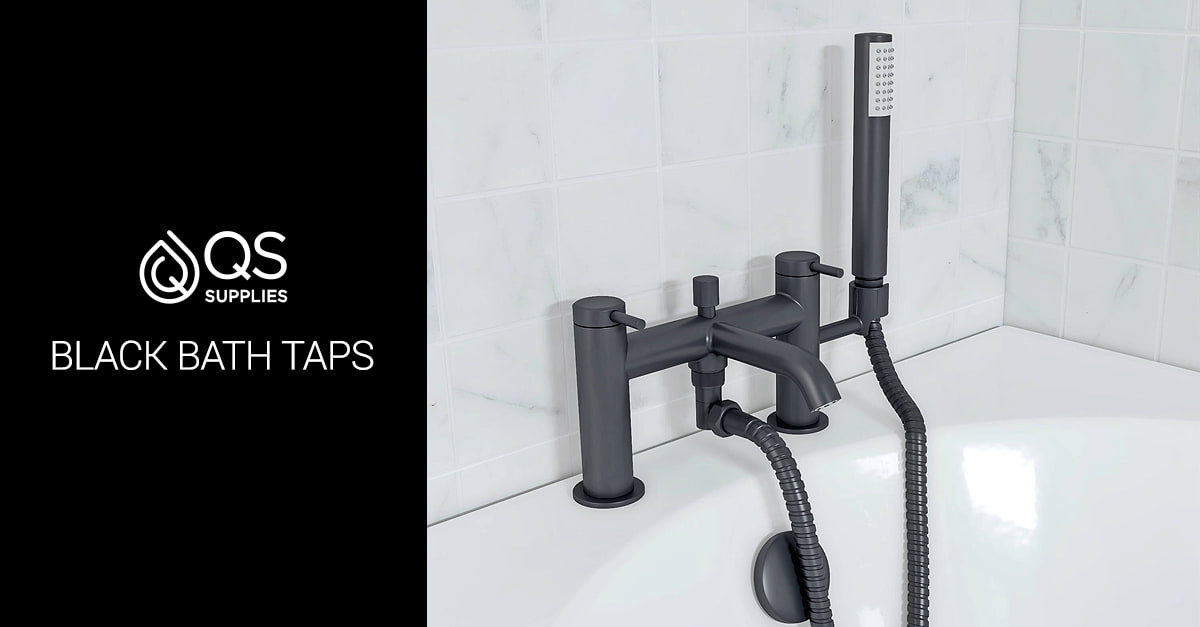 Black Bath Taps | QS Bathroom Supplies